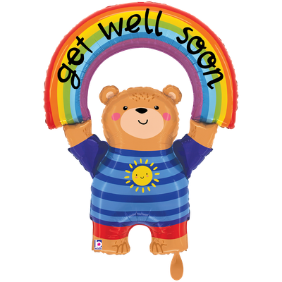 XXL - Get Well Rainbow Bear