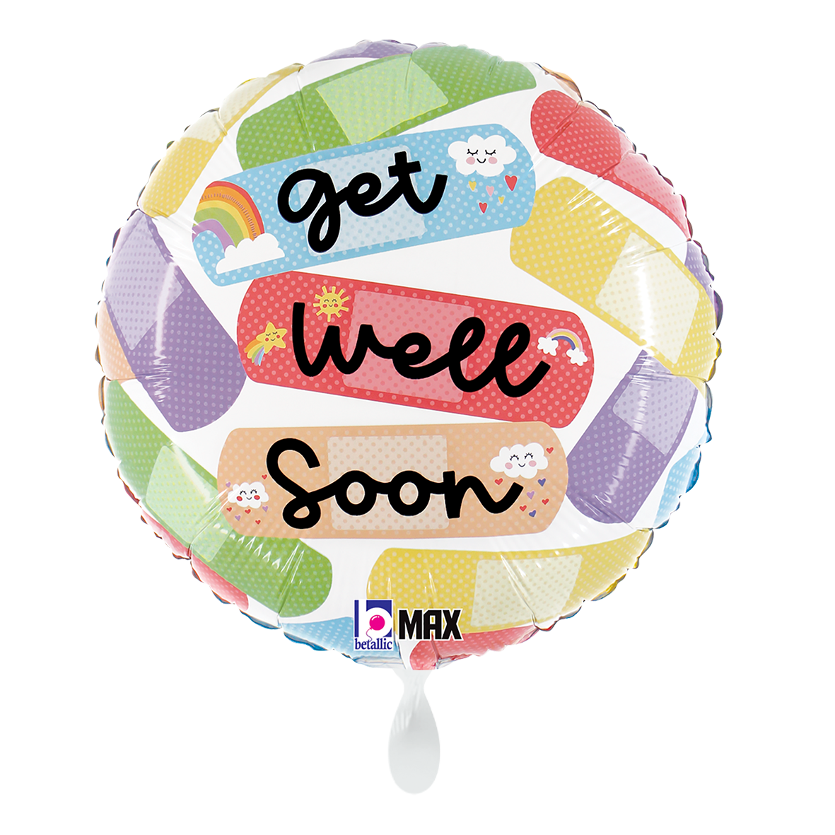 Cheerful Get Well Bandaid