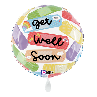 Cheerful Get Well Bandaid