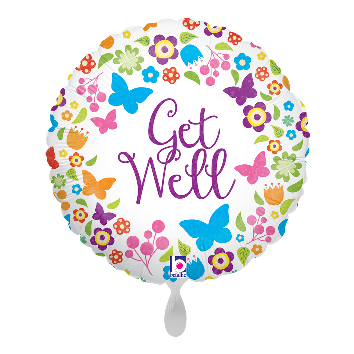 Butterflies &amp; Flowers Get Well