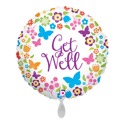Butterflies &amp; Flowers Get Well