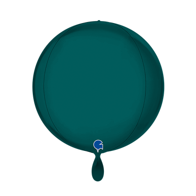 4D - Globe - Satin Emerald Green