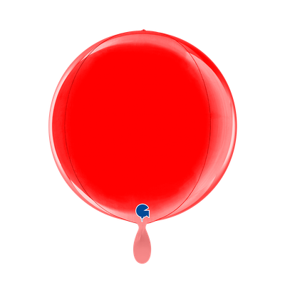 4D - Globe - Red