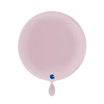4D - Globe - Pastel Pink