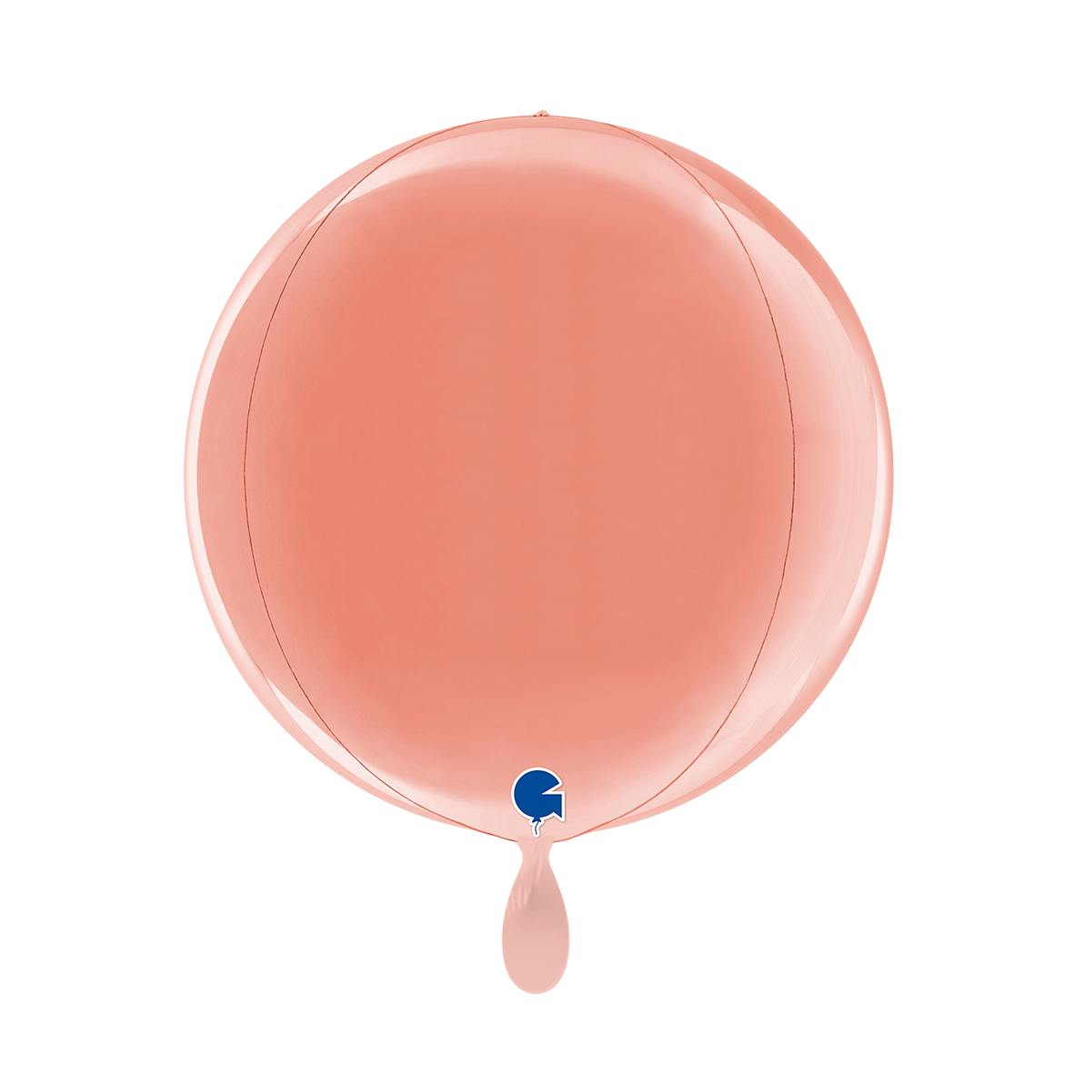 4D - Globe - Rose Gold