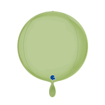 4D - Globe - Satin Olive Green