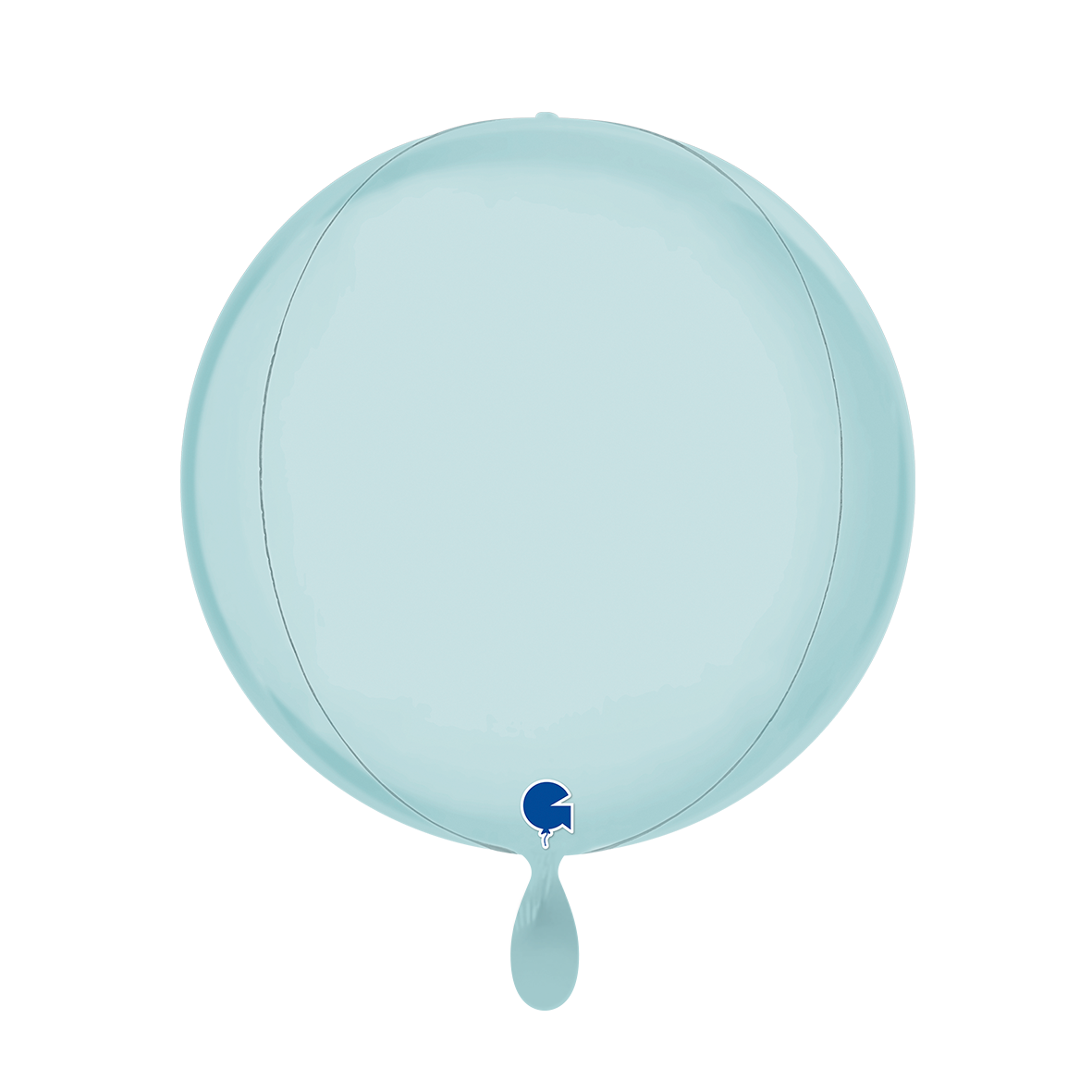 4D - Globe - Satin Pastel Blue