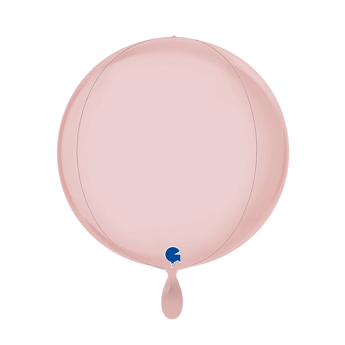 4D - Globe - Satin Pastel Pink