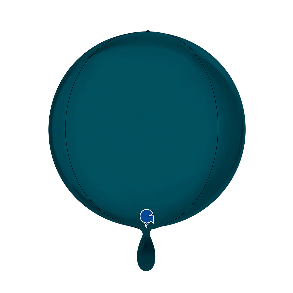 4D - Globe - Satin Petrol Blue