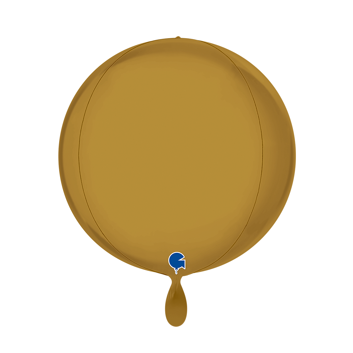 4D - Globe - Satin Gold