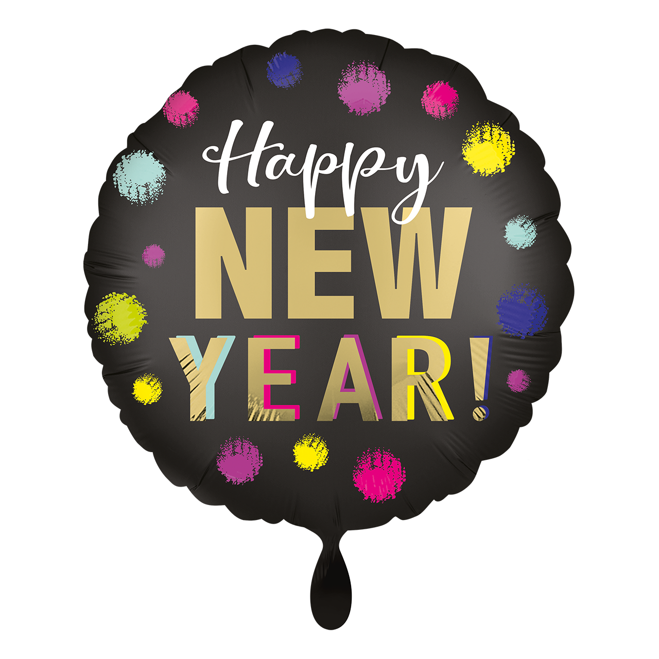 Satin Dotted New Year