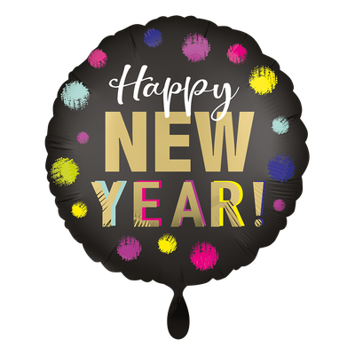 Satin Dotted New Year