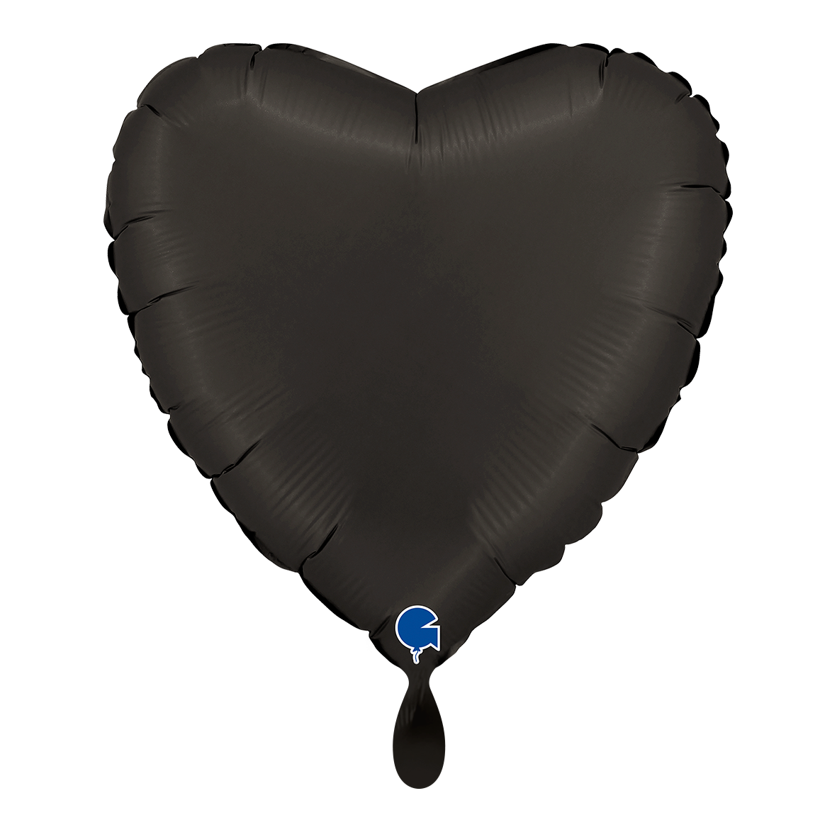 Heart - Satin Fumé Black