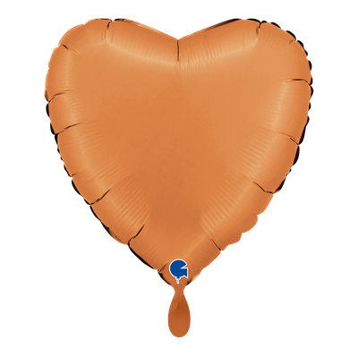 Heart - Satin Caramel