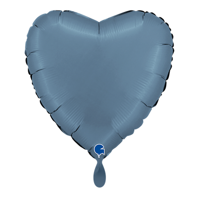 Heart - Satin Blue Jeans
