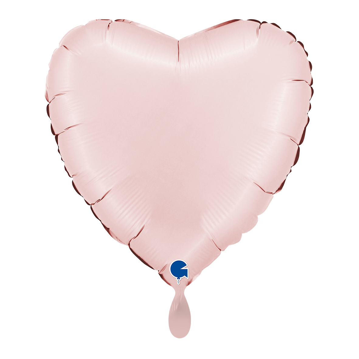 Heart - Satin Pastel Pink