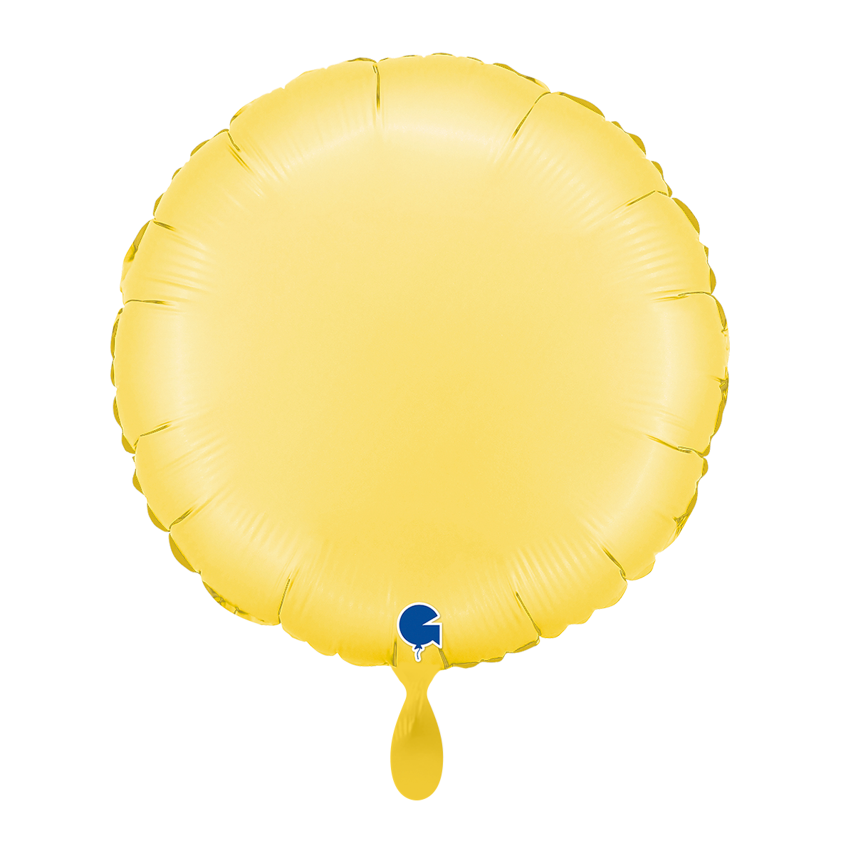 Round - Satin Banana Yellow