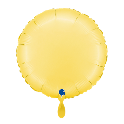 Round - Satin Banana Yellow
