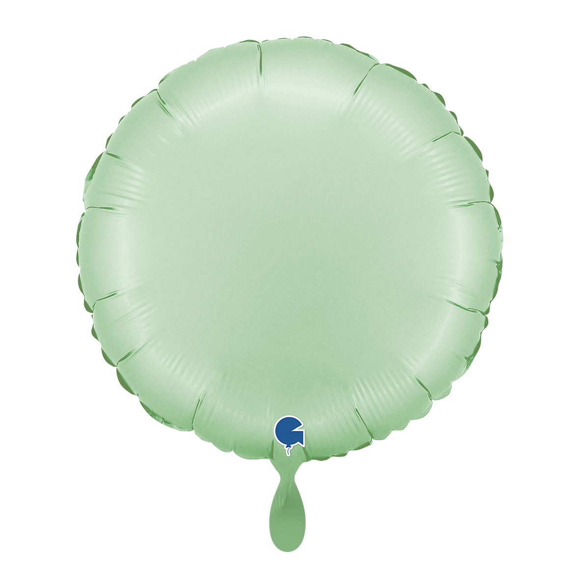 Round - Satin Glazed Mint