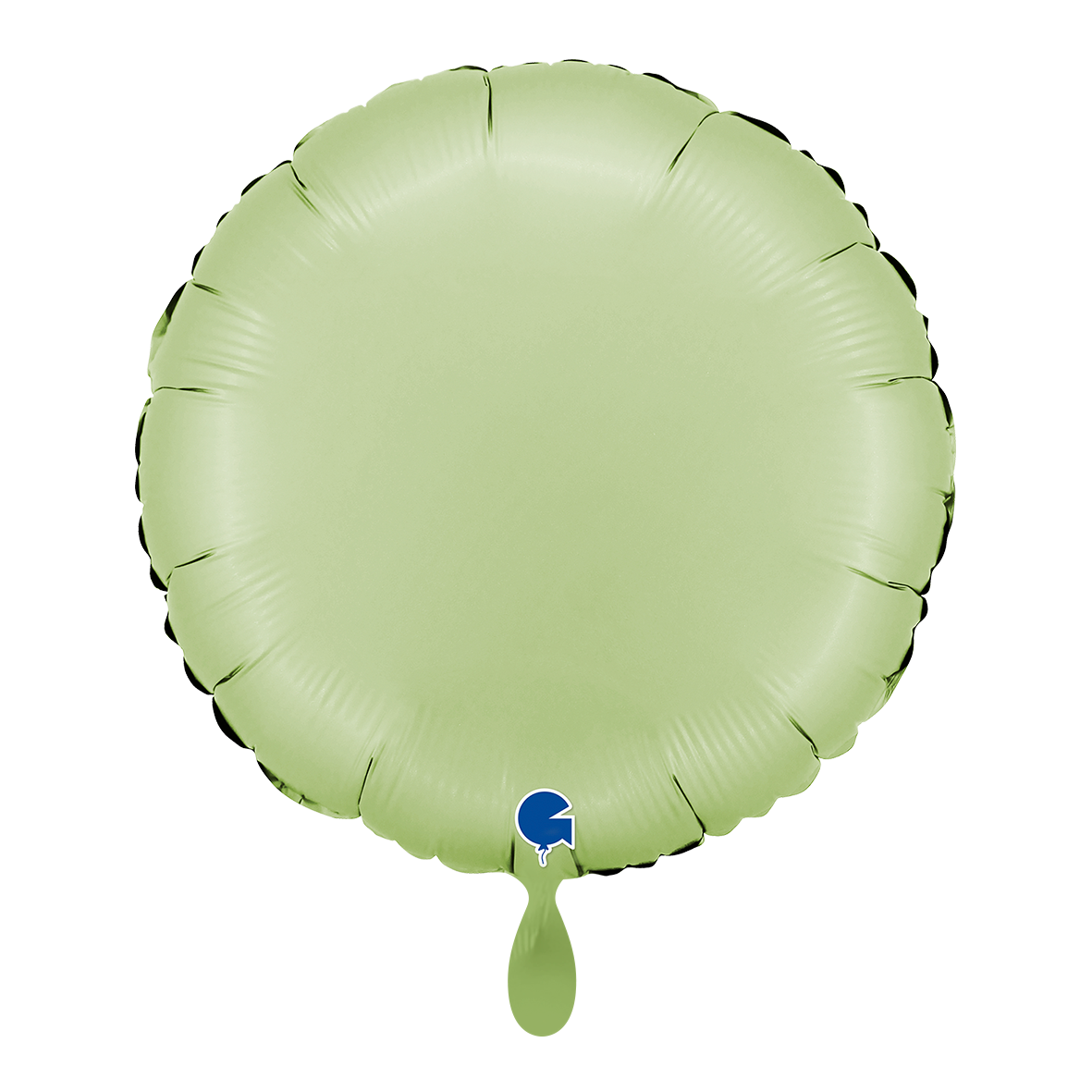 Round - Satin Olive Green