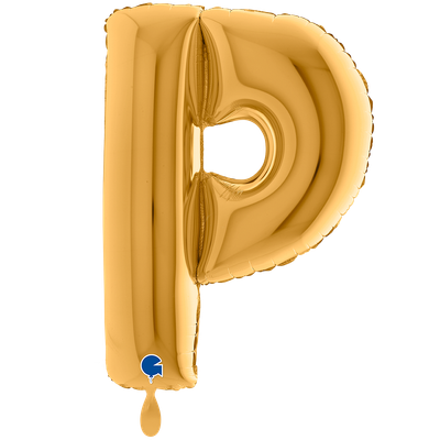 XXL - Letter P - Gold