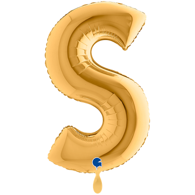 XXL - Letter S - Gold