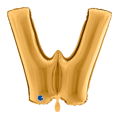 XXL - Letter W - Gold