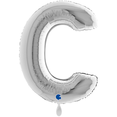 XXL - Letter C - Silver