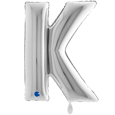 XXL - Letter K - Silver