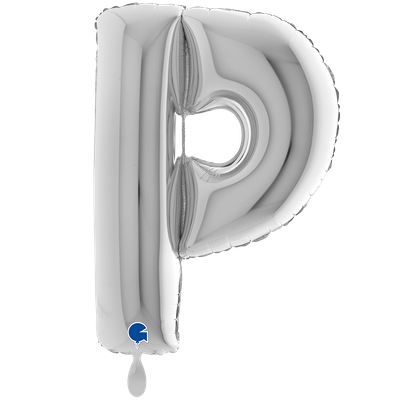 XXL - Letter P - Silver