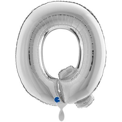 XXL - Letter Q - Silver