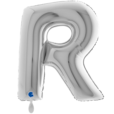 XXL - Letter R - Silver