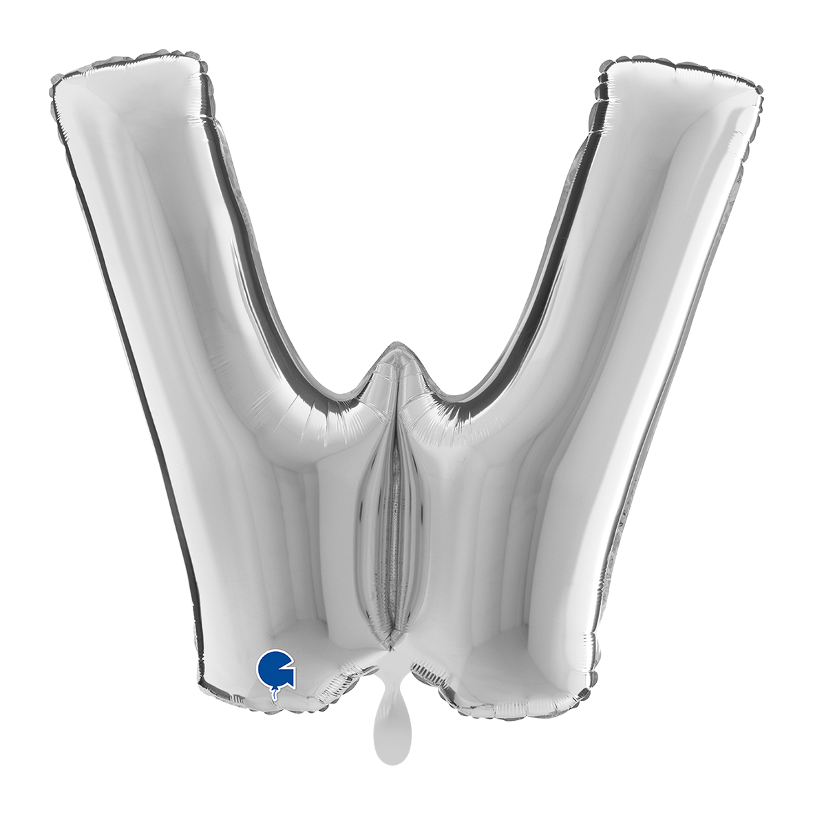 XXL - Letter W - Silver