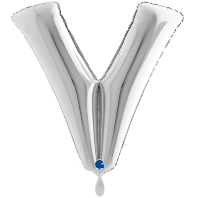 XXL - Letter V - Silver
