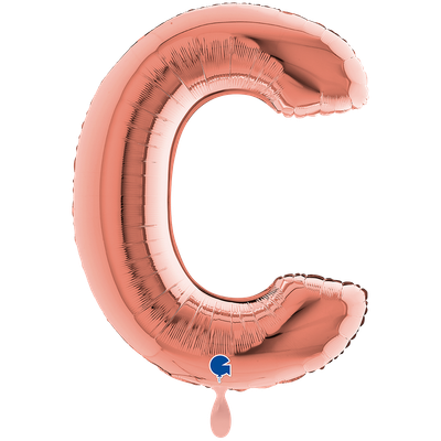XXL - Letter C - Rosegold