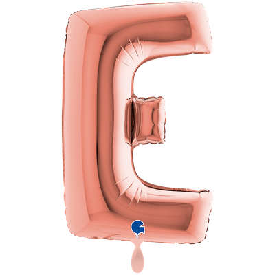 XXL - Letter E - Rosegold