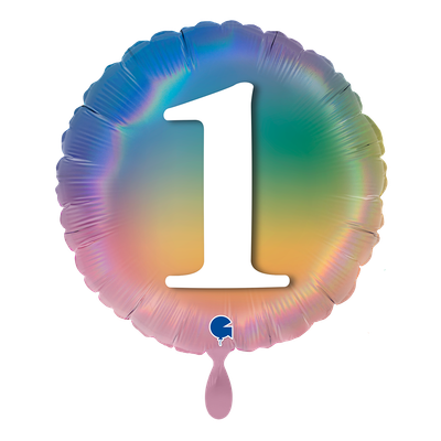 Happy 1 Colourful Rainbow
