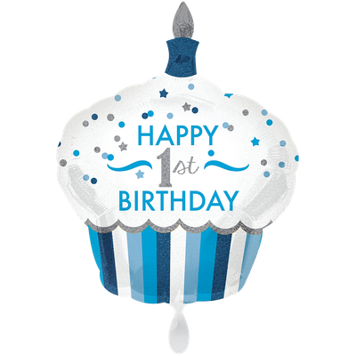 XXL - 1st Birthday Cupcake Boy