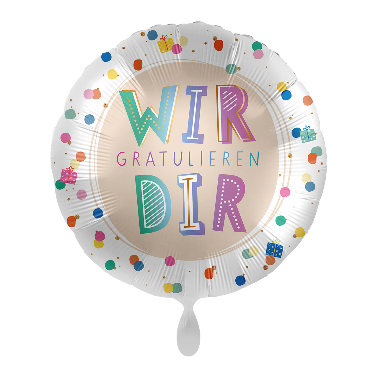 Rainbow Flowers Birthday - GER