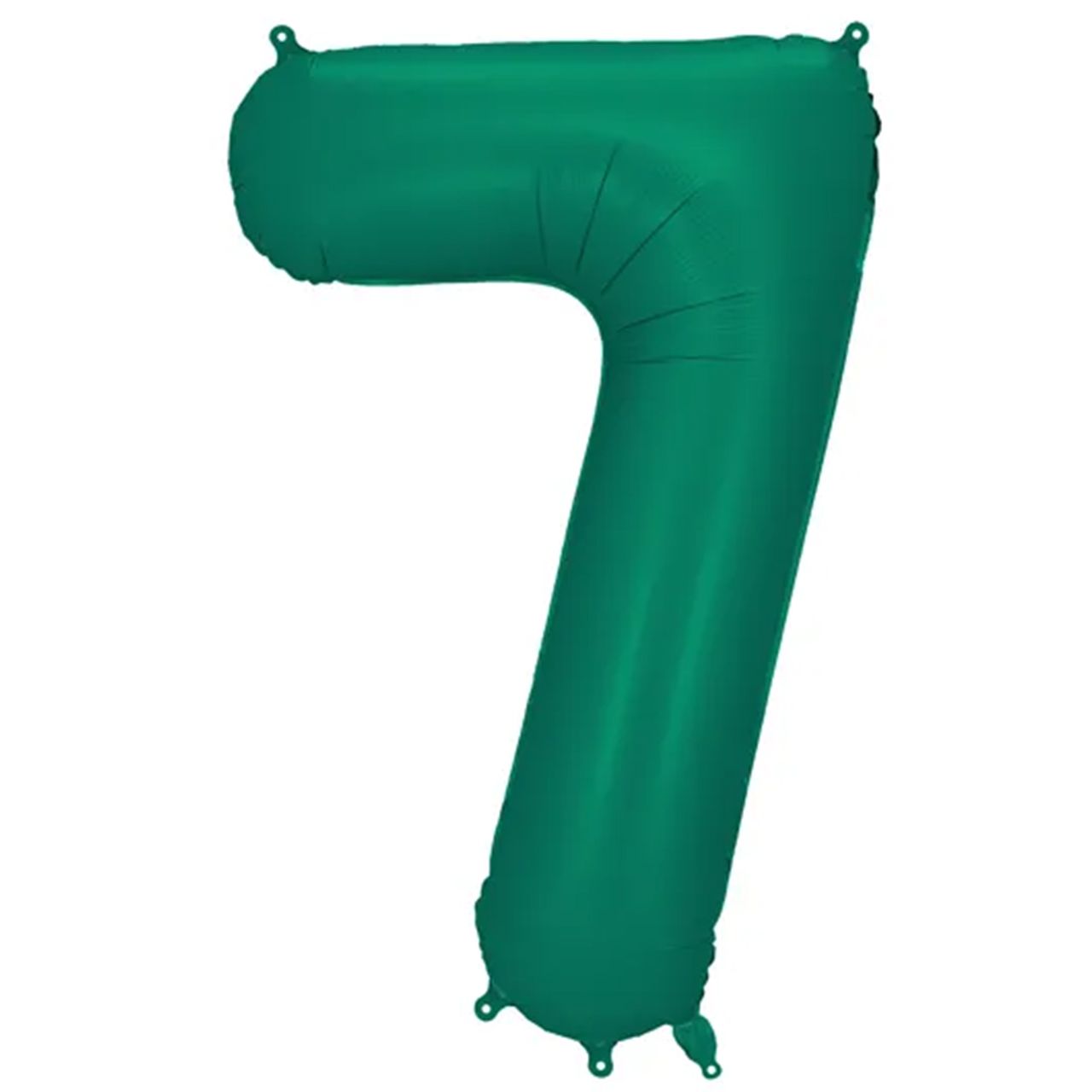 1 Ballon XXL - Zahl 7 - Bottle Green