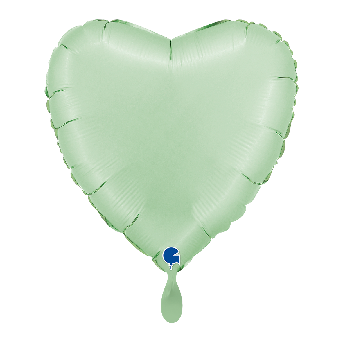 Heart - Satin Glazed Mint