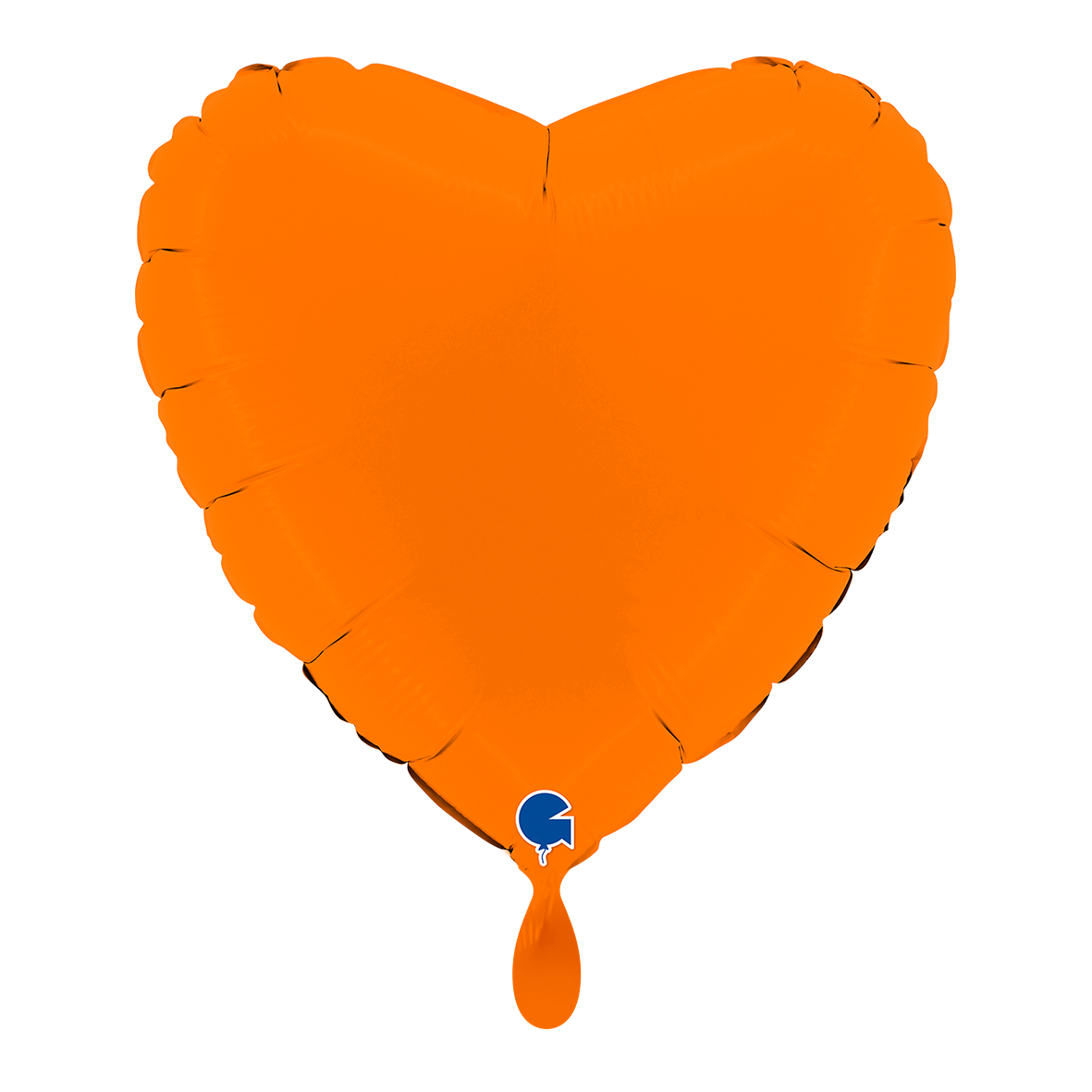 Heart - Matte Orange