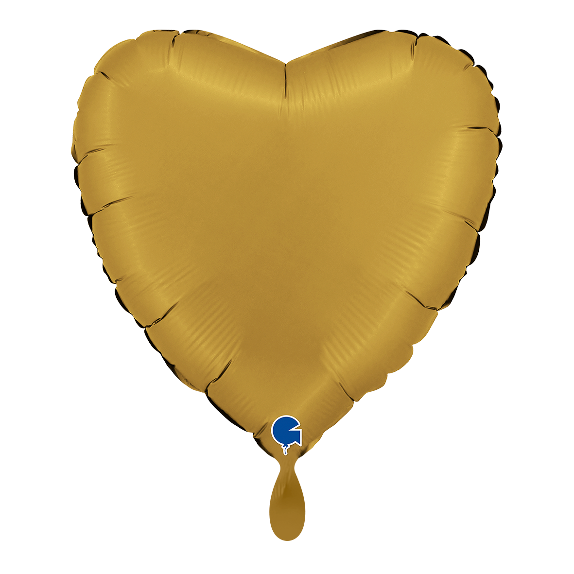 Heart - Satin Gold