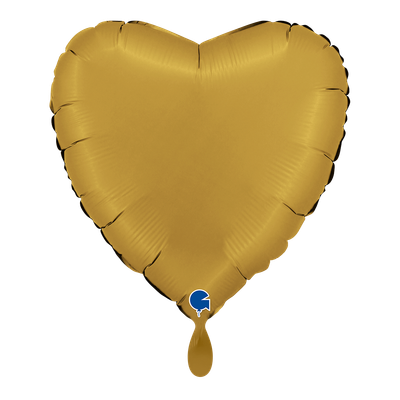 Heart - Satin Gold