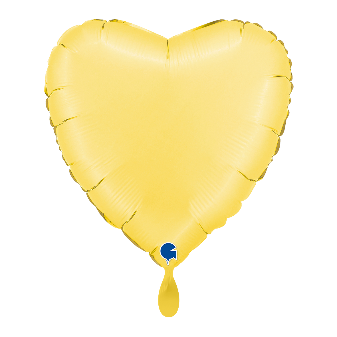 Heart - Satin Banana Yellow