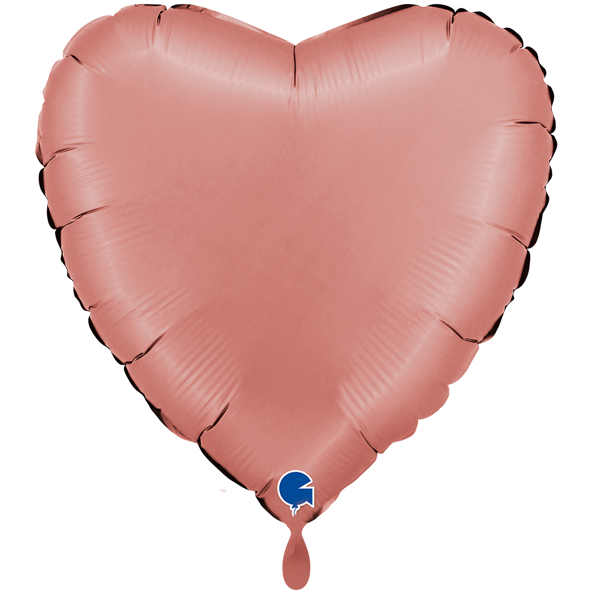 XXL - Heart - Satin Rose Gold
