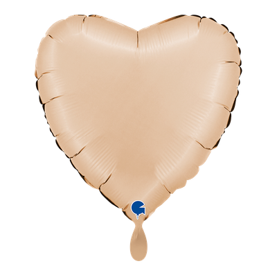 Heart - Satin Nude