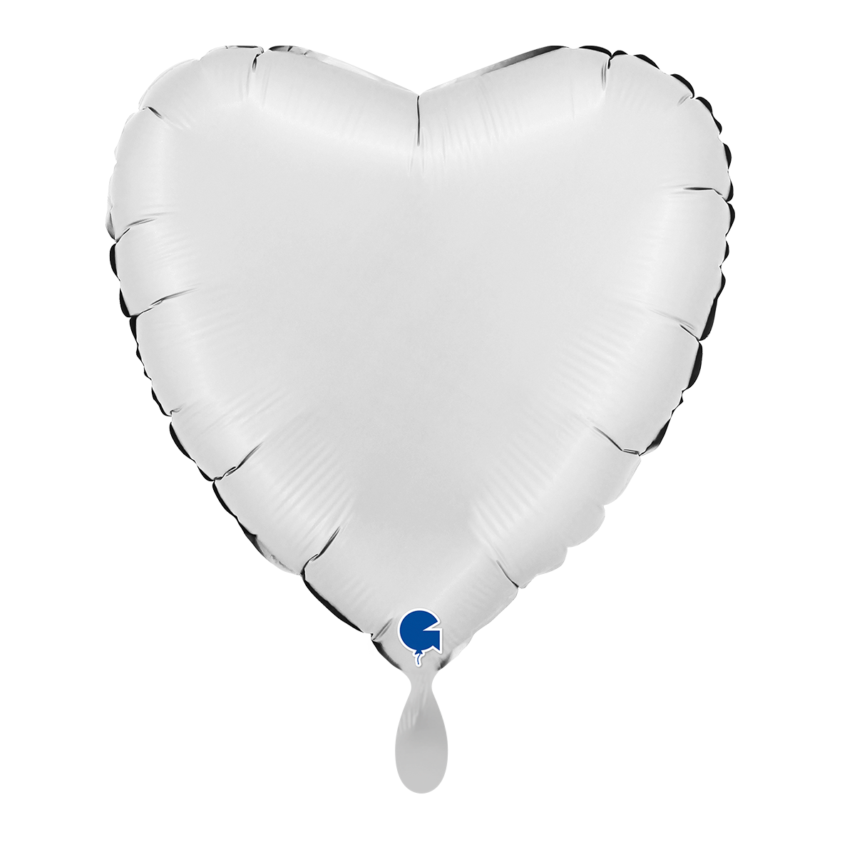 Heart - Satin White
