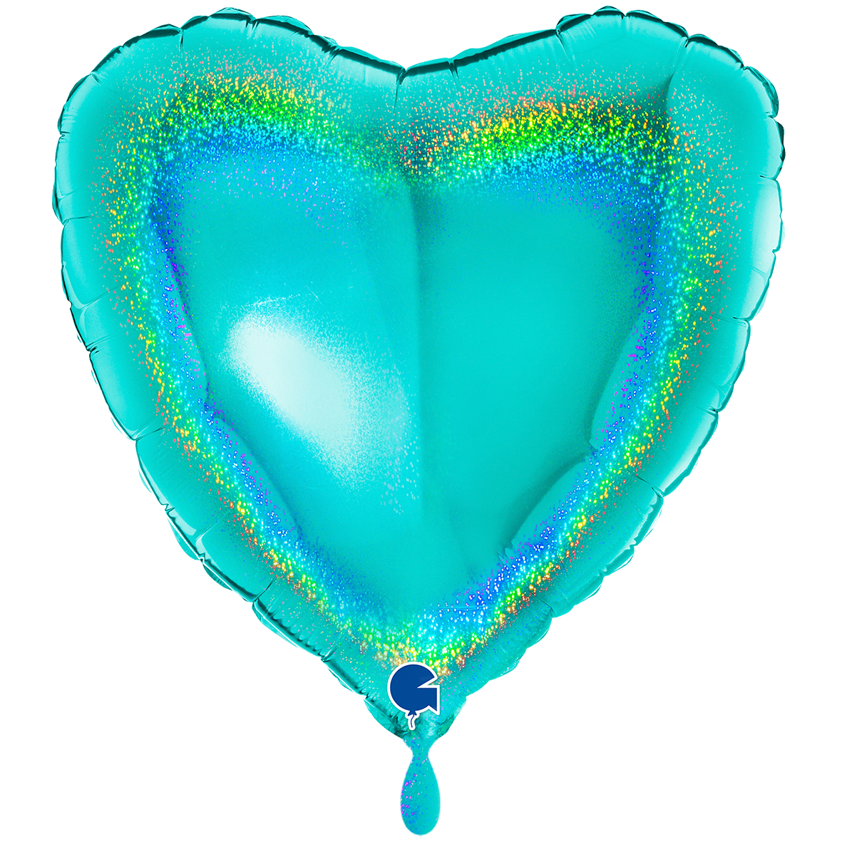 XXL - Heart - Glitter Holographic Tiffany
