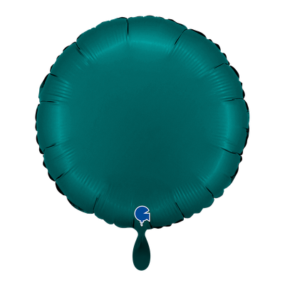 Round - Satin Emerald Green